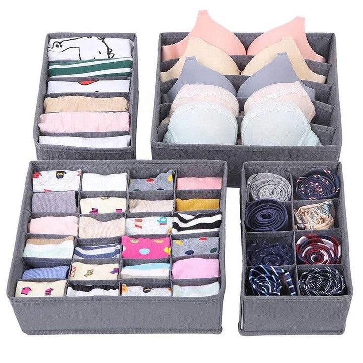 Organizador De Ropa Interior set x 4